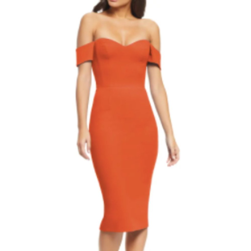 Bailey Off the Shoulder Body-Con Dress